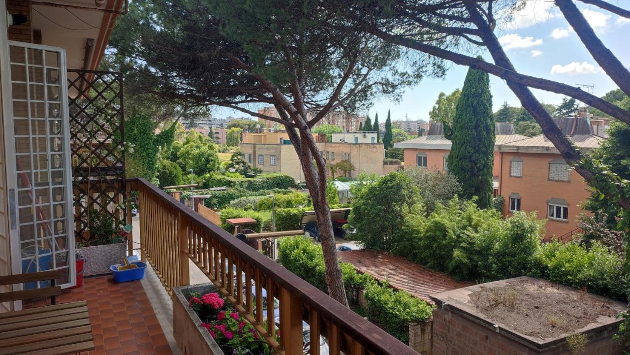 Eur Mostacciano Bilocale Nel Verde Fino A 5 Ospiti Roma Dış mekan fotoğraf